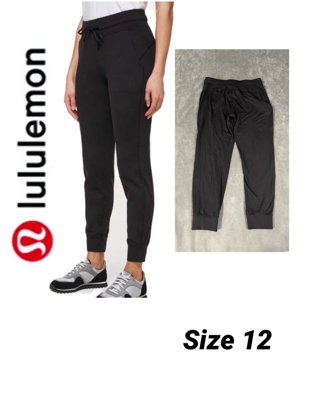 Lululemon Women's Ready To Rulu Pant *29" - Black size 12